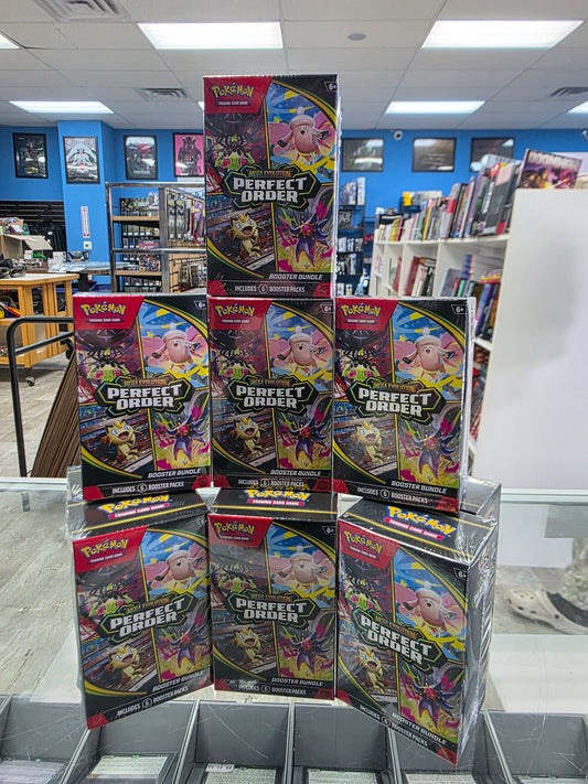 (OPENED LIVE ON STREAM) Pokemon: Perfect Order Booster Bundle