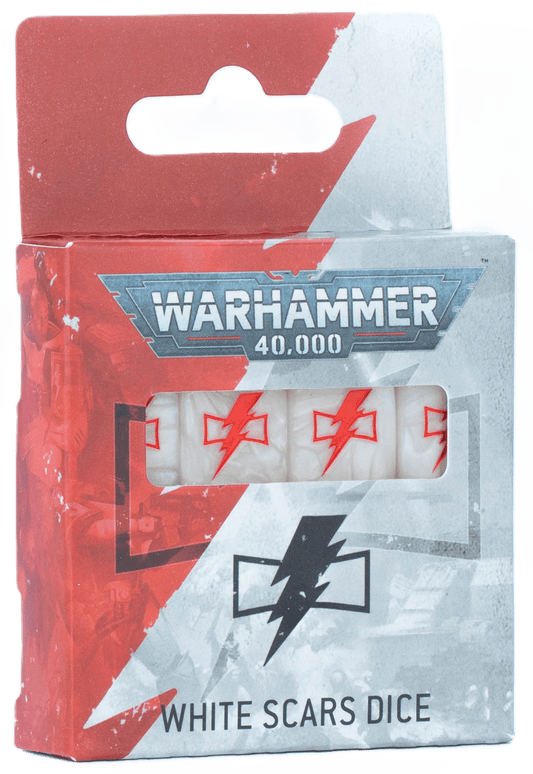 white scares dice
